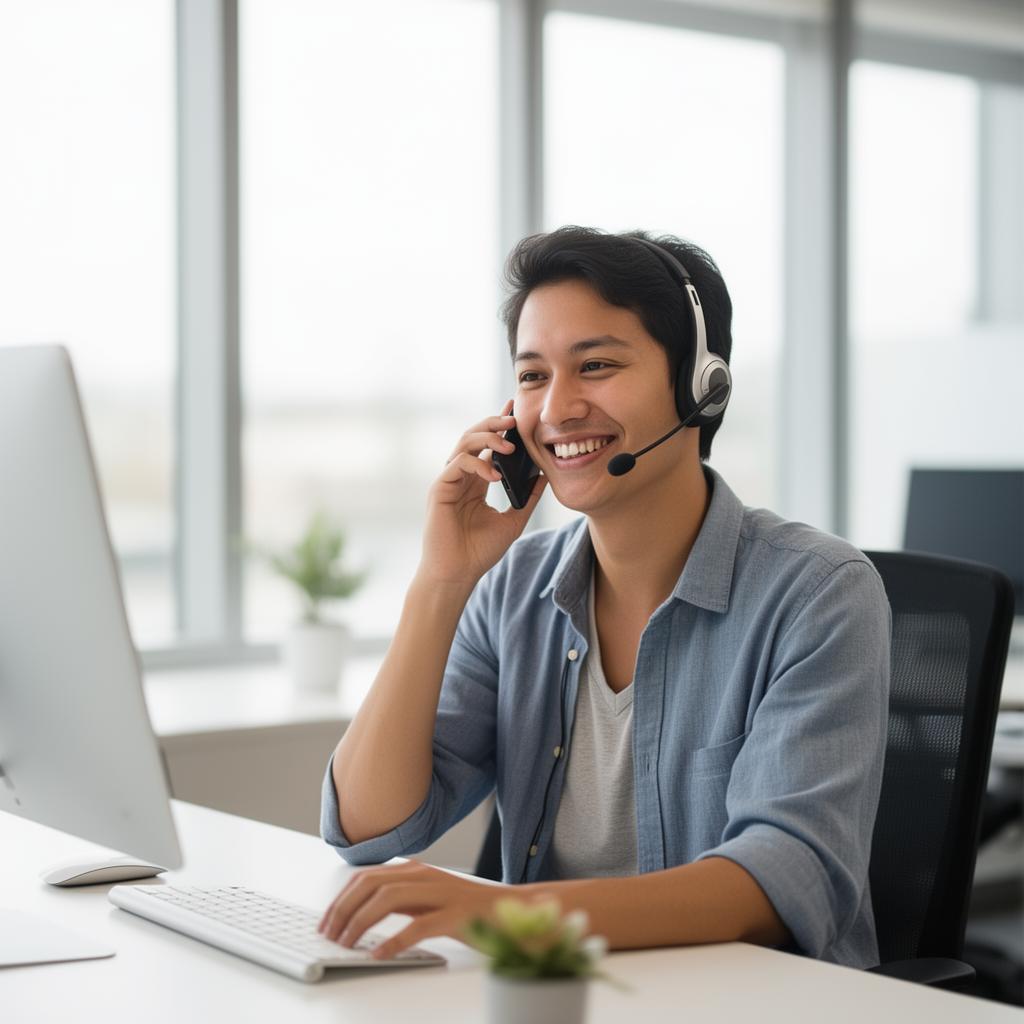 A licensed Marketplace Hubs advisor speaking with a customer