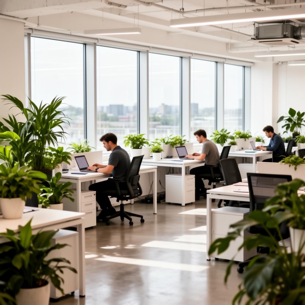 The Marketplace Hubs advisor team in a bright modern office